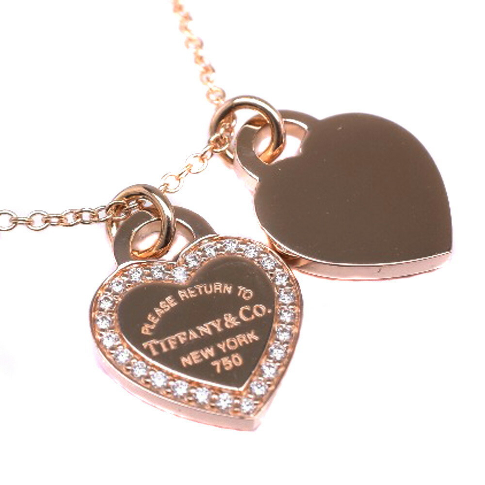 Tiffany Return to Tiffany Heart Necklace Pink Gold SA